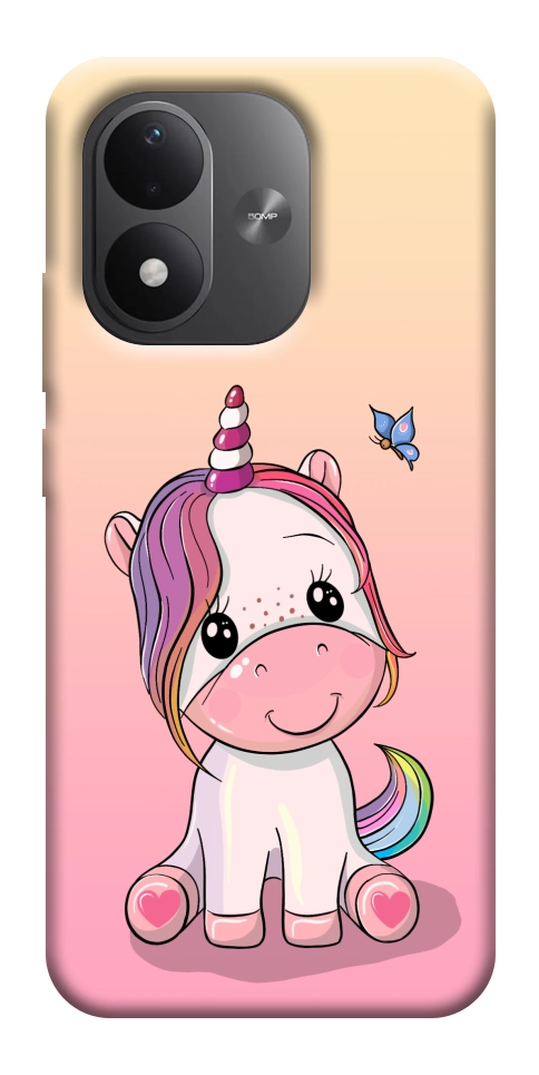 Чехол Сute unicorn для Xiaomi Redmi Note 17