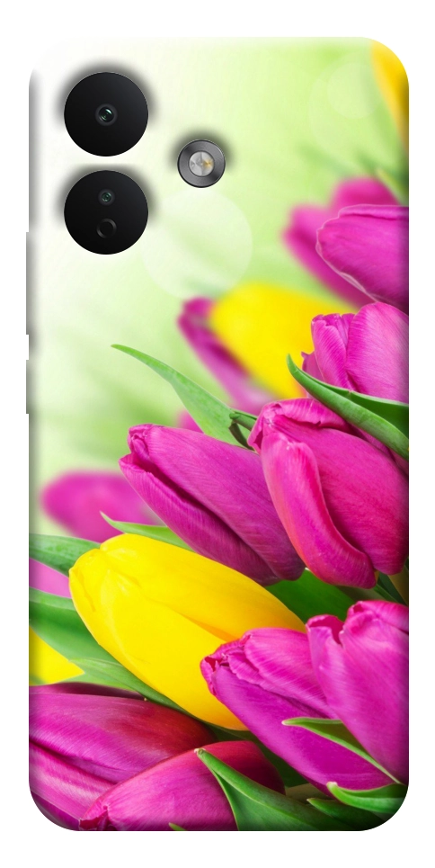 Чехол Красочные тюльпаны для Xiaomi Redmi Note 17 Pro