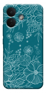 Чехол Botanical illustration для Xiaomi Redmi Note 17 Pro