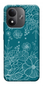 Чехол Botanical illustration для Xiaomi Redmi Note 17