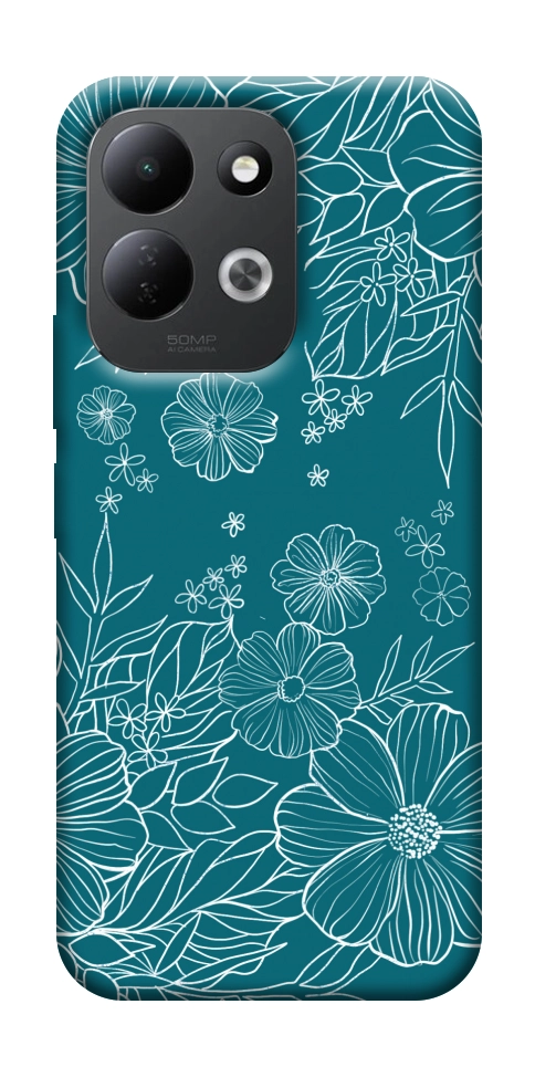 Чохол Botanical illustration для Xiaomi Redmi 17