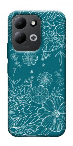 Чохол Botanical illustration для Xiaomi Redmi 17