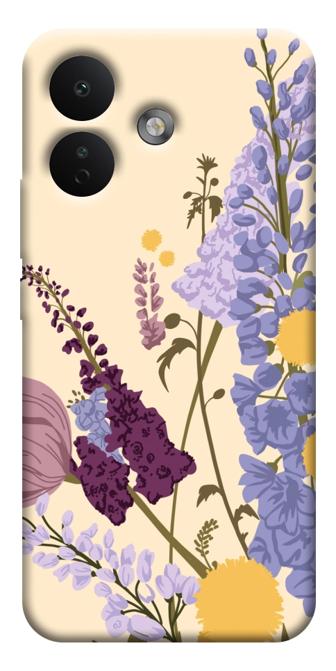 Чехол Flowers art для Xiaomi Redmi Note 17 Pro