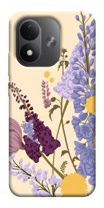 Чехол Flowers art для Xiaomi Redmi Note 17