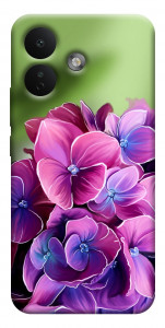 Чехол Кружевная гортензия для Xiaomi Redmi Note 17 Pro