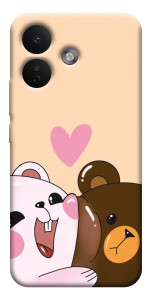 Чехол Медвежата для Xiaomi Redmi Note 17 Pro