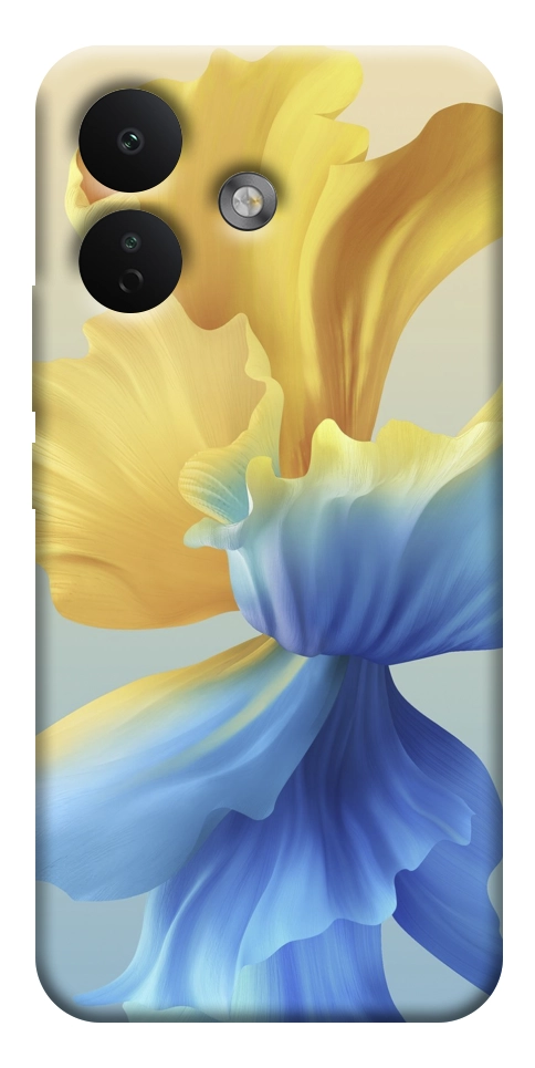 Чехол Абстрактный цветок для Xiaomi Redmi Note 17 Pro