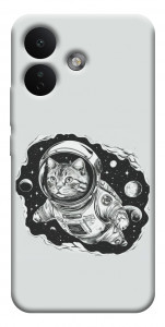 Чехол Кот космонавт для Xiaomi Redmi Note 17 Pro