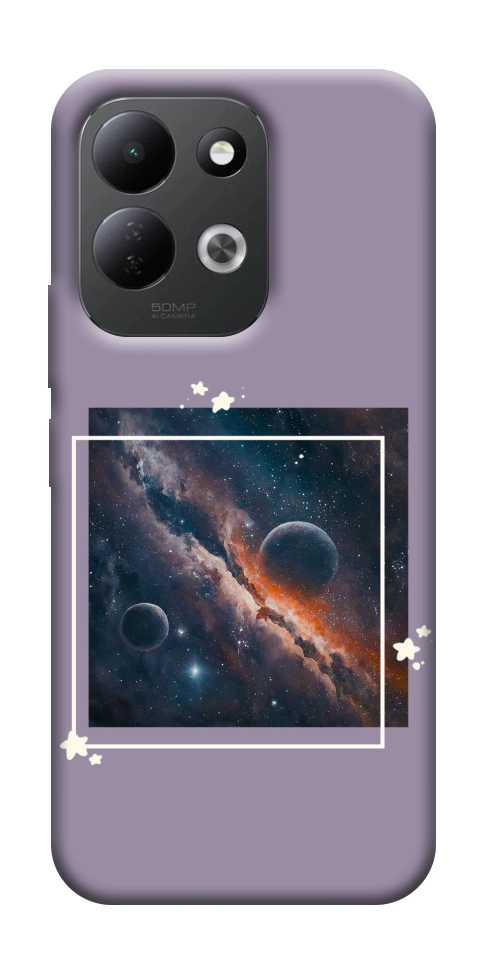 Чохол Космос у квадраті для Xiaomi Redmi 17