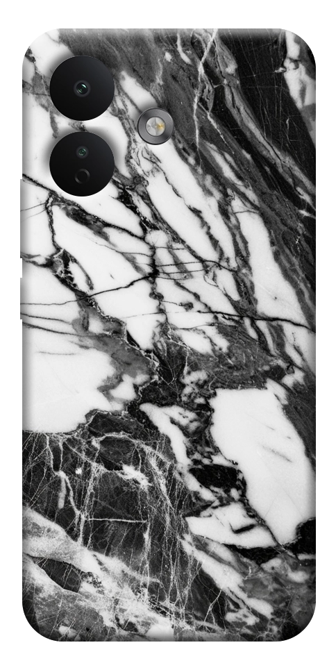 Чехол Calacatta black marble для Xiaomi Redmi Note 17 Pro