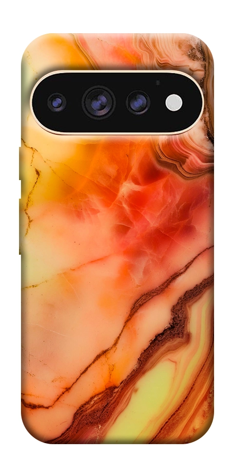 Чехол Красный коралл мрамор для Google Pixel 11 Pro XL