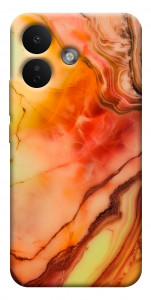 Чехол Красный коралл мрамор для Xiaomi Redmi Note 17 Pro