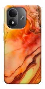 Чехол Красный коралл мрамор для Xiaomi Redmi Note 17