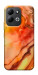 Чохол Червоний корал мармур для Xiaomi Redmi 17