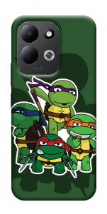 Чохол Green turtles для Xiaomi Redmi 17