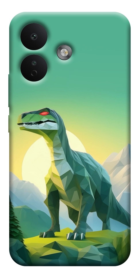 Чехол Динозавр для Xiaomi Redmi Note 17 Pro