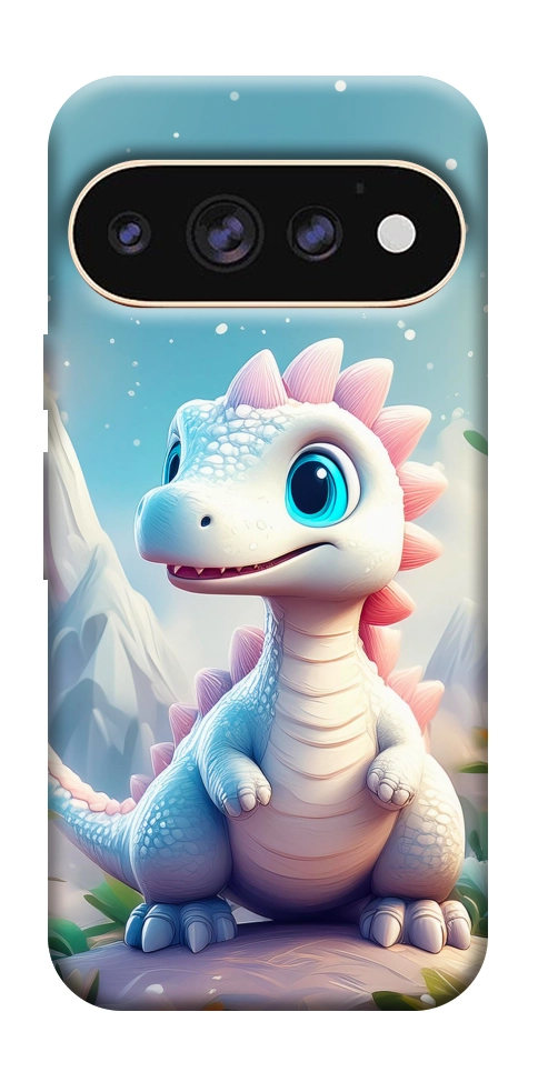 Чехол Белый дракоша для Google Pixel 11 Pro XL