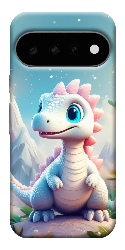 Чохол Білий дракоша для Google Pixel 11 Pro