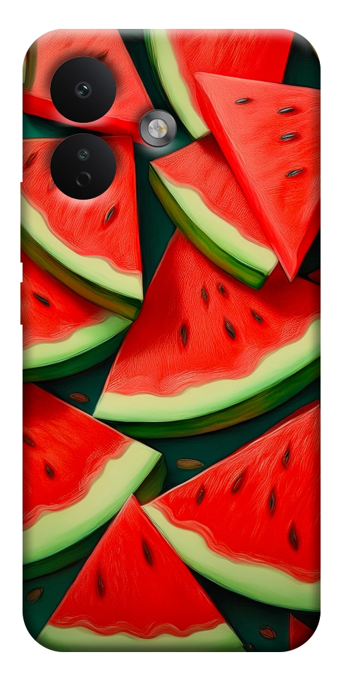 Чехол Скибки арбуза для Xiaomi Redmi Note 17 Pro