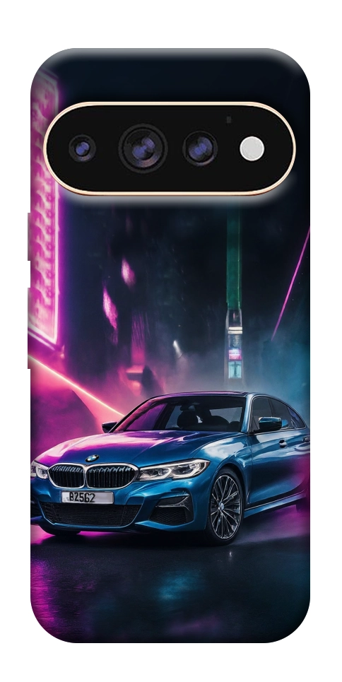 Чехол Неоновое BMW для Google Pixel 11 Pro XL