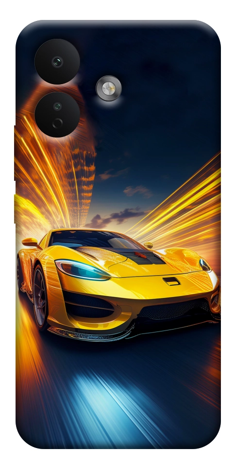 Чехол Yellow Porsche для Xiaomi Redmi Note 17 Pro