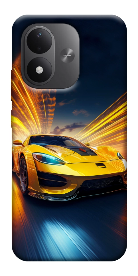 Чехол Yellow Porsche для Xiaomi Redmi Note 17