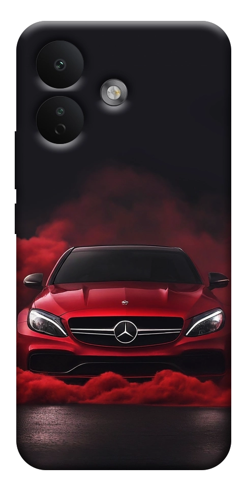 Чехол Red Mercedes для Xiaomi Redmi Note 17 Pro