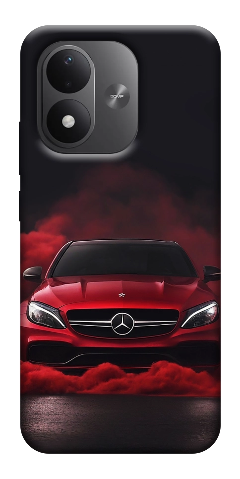 Чехол Red Mercedes для Xiaomi Redmi Note 17
