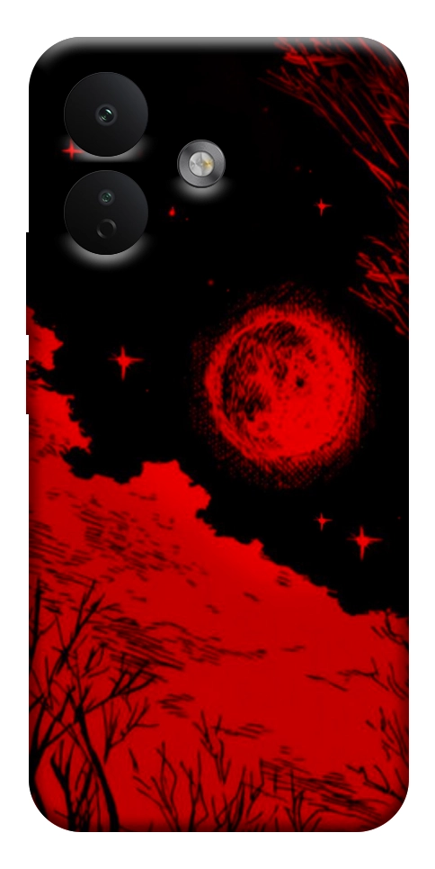 Чехол Кровавый закат солнца для Xiaomi Redmi Note 17 Pro