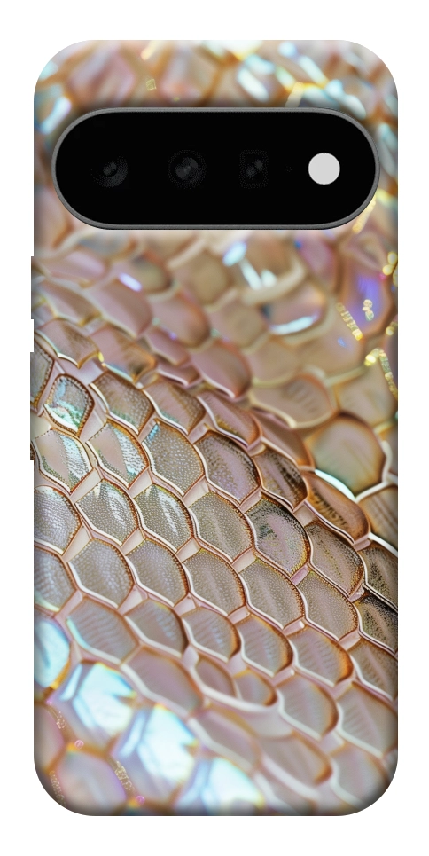 Чехол Gold snake skin для Google Pixel 11