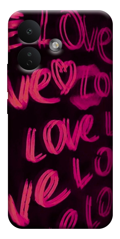 Чехол Neon love для Xiaomi Redmi Note 17 Pro