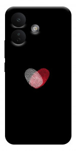 Чехол Fingerprint heart для Xiaomi Redmi Note 17 Pro