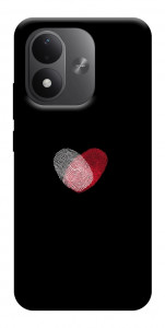 Чохол Fingerprint heart для Xiaomi Redmi Note 17