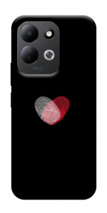 Чохол Fingerprint heart для Xiaomi Redmi 17