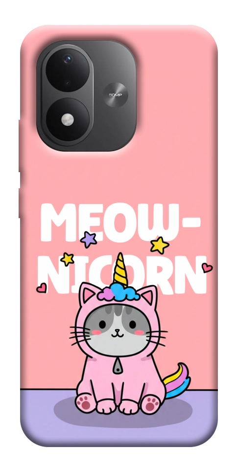 Чехол Cat unicorn для Xiaomi Redmi Note 17