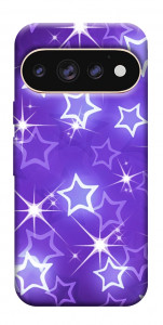 Чехол Purple sparkles для Google Pixel 11 Pro XL