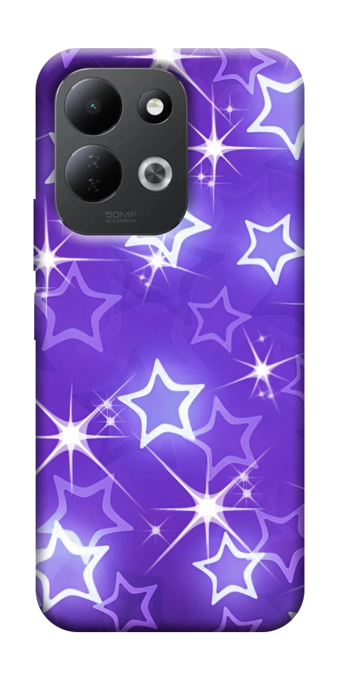 Чохол Purple sparkles для Xiaomi Redmi 17