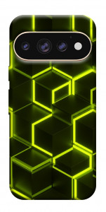 Чехол Neon hexagon для Google Pixel 11 Pro XL