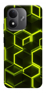 Чохол Neon hexagon для Xiaomi Redmi Note 17