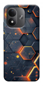 Чехол Burning hex pattern для Xiaomi Redmi Note 17
