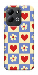 Чохол Серця-квіточки для Xiaomi Redmi 17