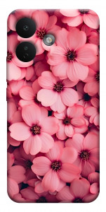 Чехол Pink flowers для Xiaomi Redmi Note 17 Pro