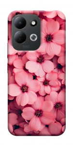 Чохол Pink flowers для Xiaomi Redmi 17