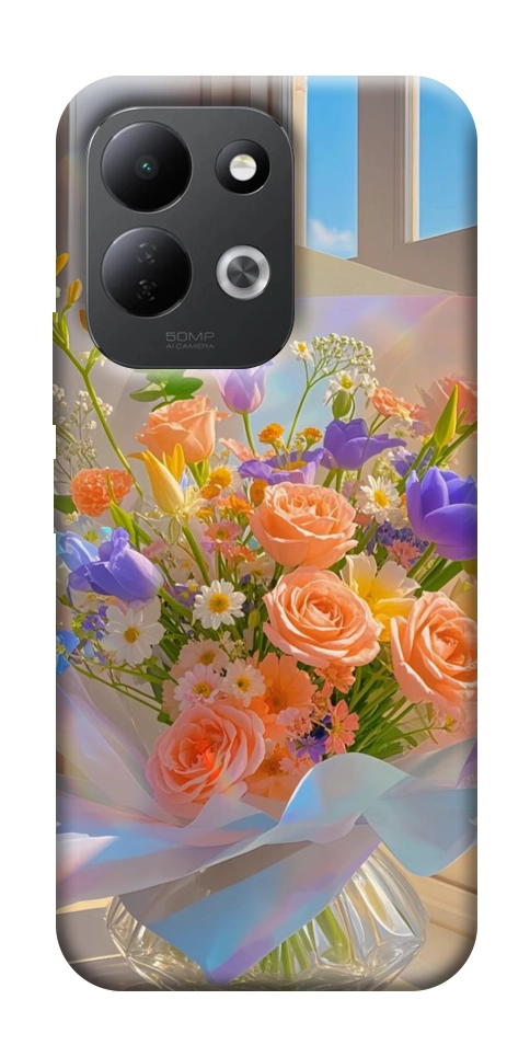 Чохол Яскравий букет для Xiaomi Redmi 17
