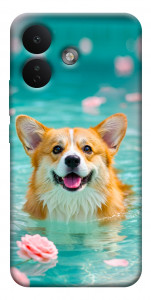Чехол Swimming corgi для Xiaomi Redmi Note 17 Pro