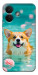 Чехол Swimming corgi для Xiaomi Redmi Note 17 Pro