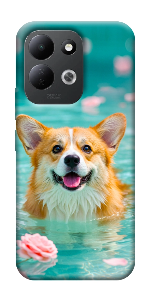 Чохол Swimming corgi для Xiaomi Redmi 17