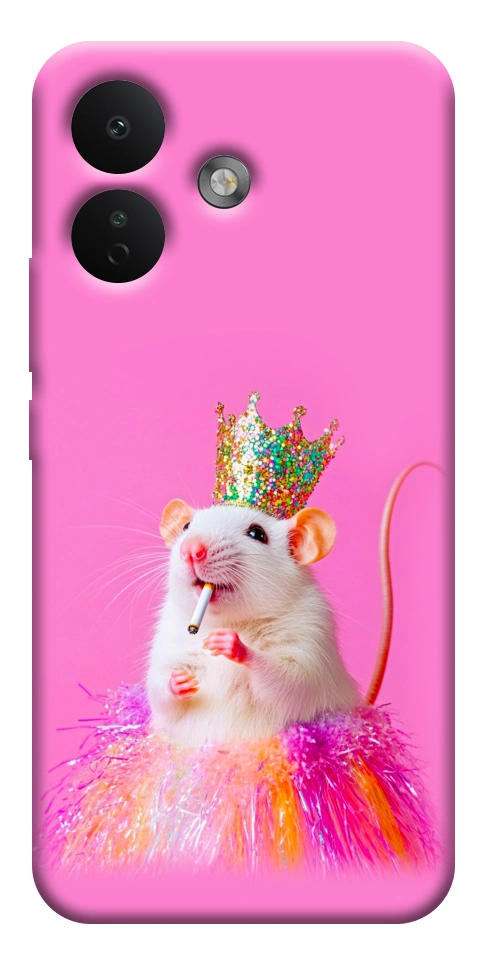 Чехол Гламурная крыса для Xiaomi Redmi Note 17 Pro