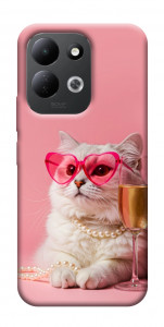 Чохол Pinky cat для Xiaomi Redmi 17