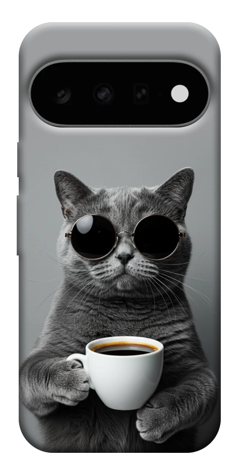 Чехол Grey cat coffee для Google Pixel 11